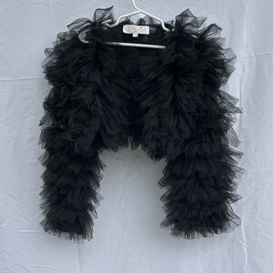 Black, tulle Tutu du Monde shrug